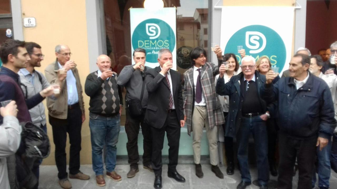 Presentata la lista di Democrazia Solidale che appoggia il candidato sindaco Matteo Biffoni