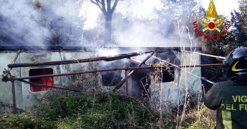 A fuoco annesso agricolo