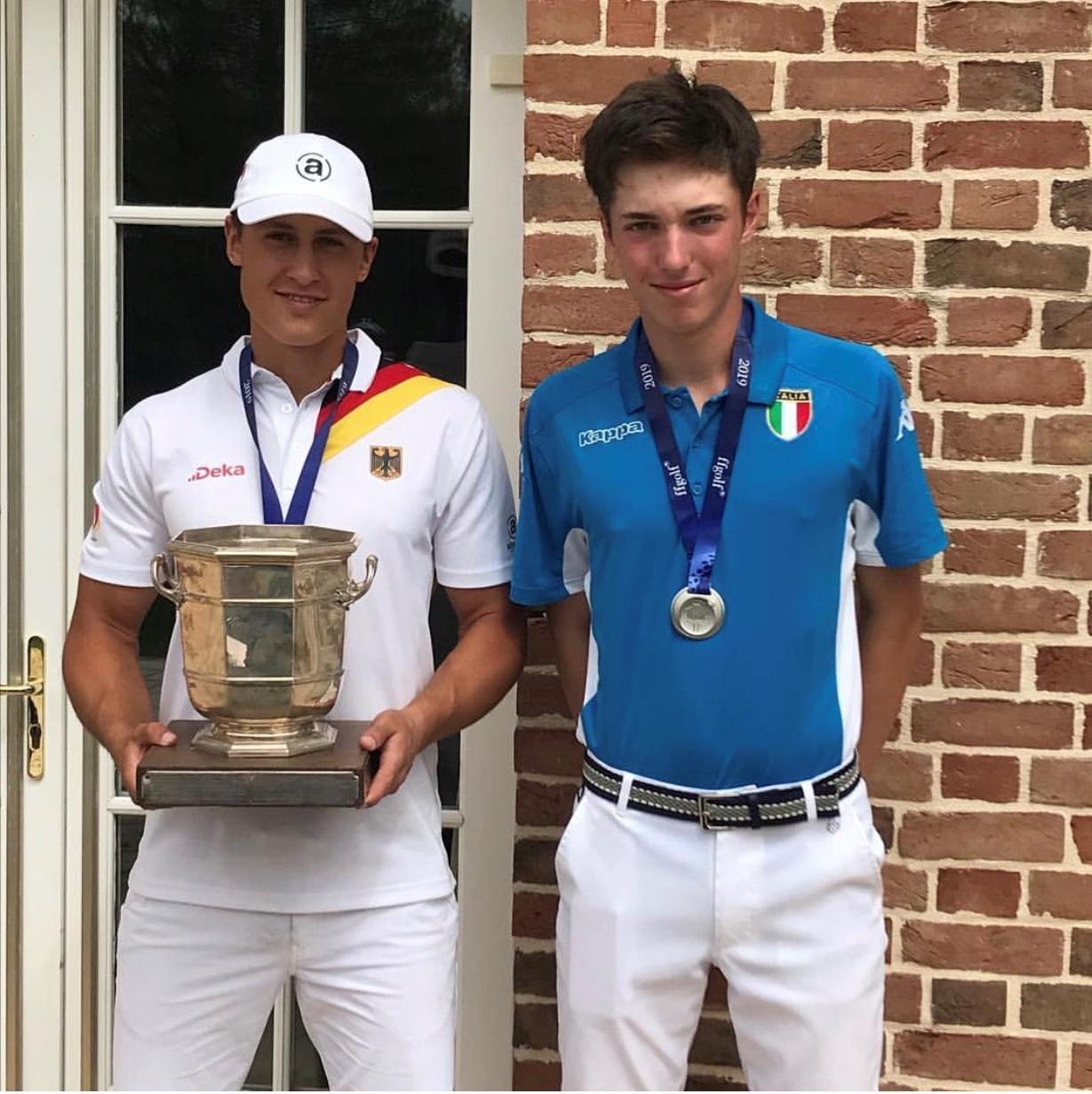 Golf, Matteo Cristoni da applausi in Francia 