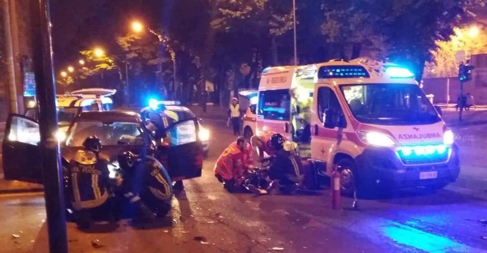 Frontale davanti alla Zucchi Giovane in ospedale: è grave