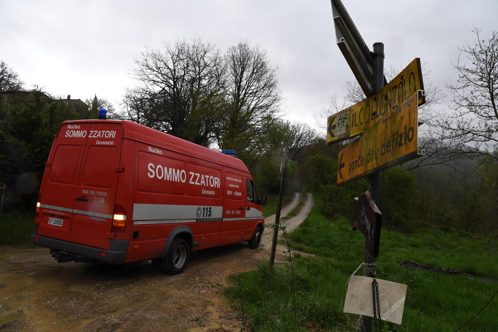 La zona della tragedia (foto Franco Silvi)