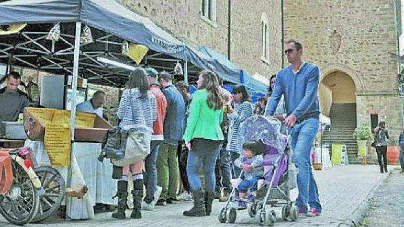 Una precedente edizione del Foodies al castello Pasquini
