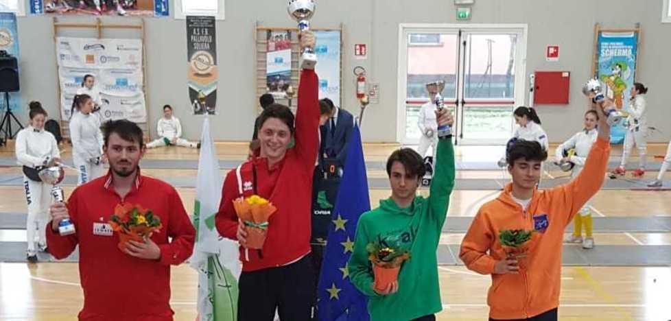 Pentamodena d’oro con lo spadista Sabatini e guarda con fiducia all’obiettivo Coppa Italia 