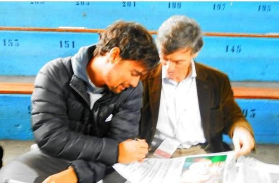 Quando Fognini giocò al Pala per beneficenza 