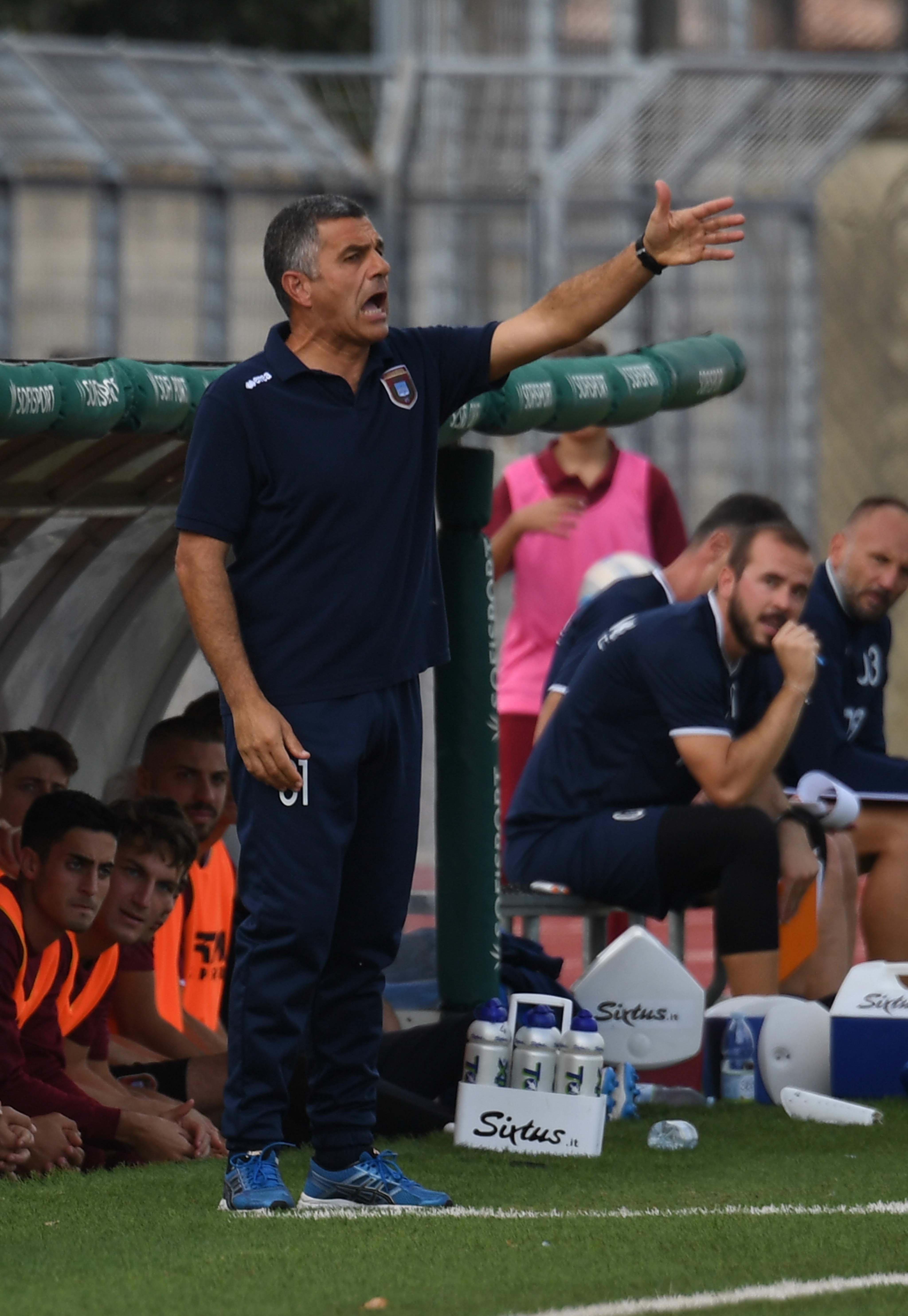 Mister Ivan Maraia: alla sua squadra chiede determinazione e concentrazione (Foto Franco Silvi)