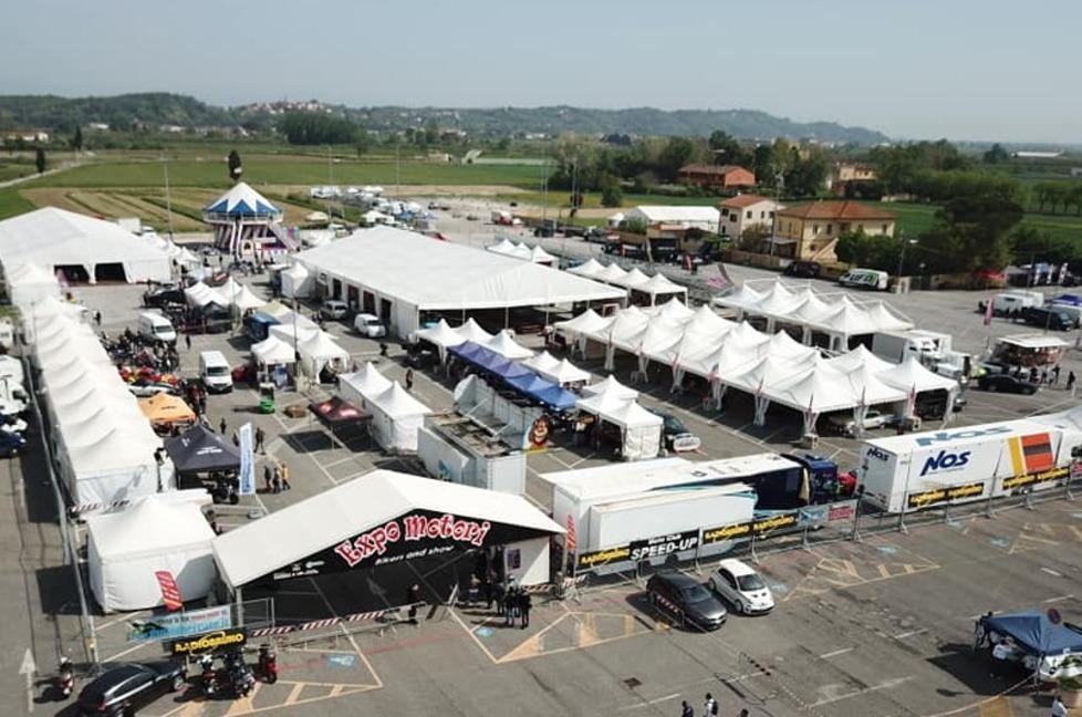L’area attualmente occupata dall’ExpoMotori in cui si svolgerà il MiV Festival