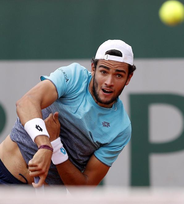 Berrettini, quarti di nobiltà Si ferma il sogno di Sinner 