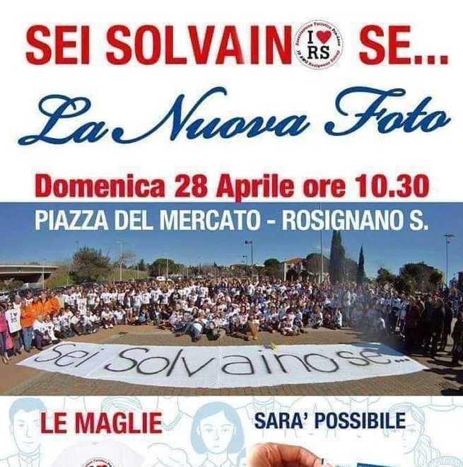 Foto di gruppo dei “solvaini” 