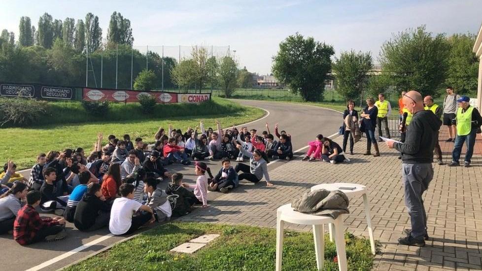 Dalla scuola alla bici sulla pista Cimurri