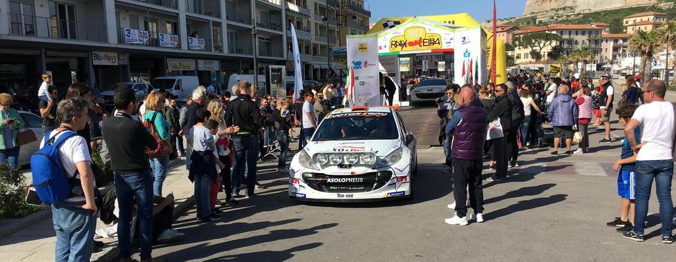Entusiasmo per la partenza del Rallye dell’Elba