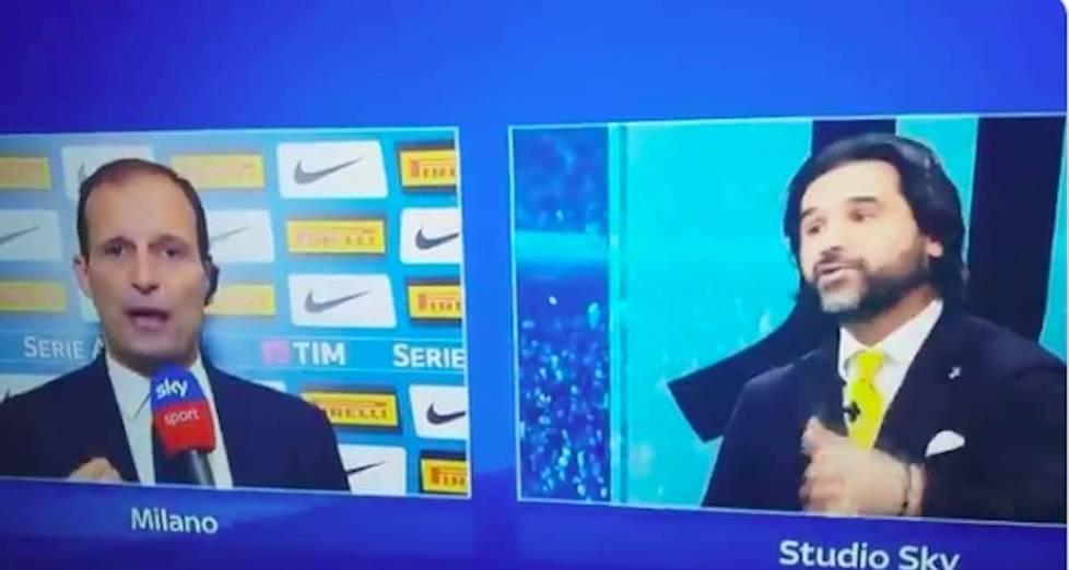 Adani e Allegri: eccessivi quei veleni in diretta