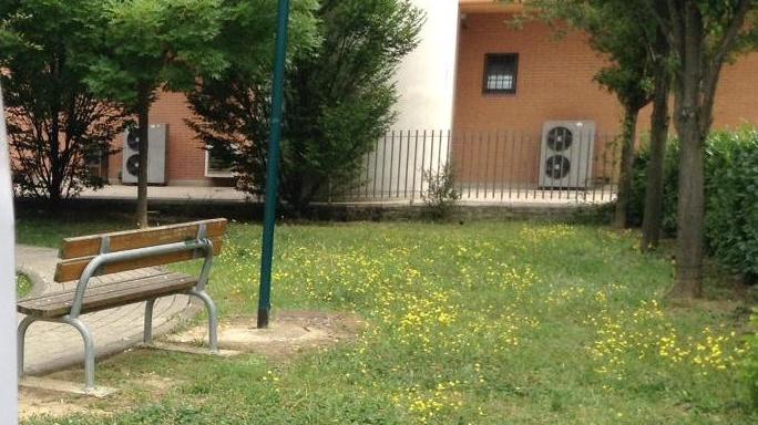 Il giardino di via Garella