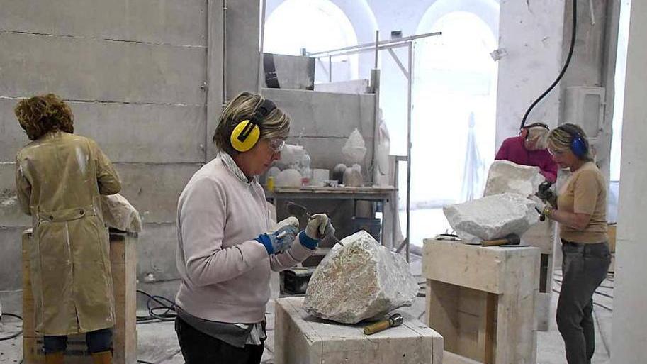 Dall’Olanda a Carrara nel nome della scultura