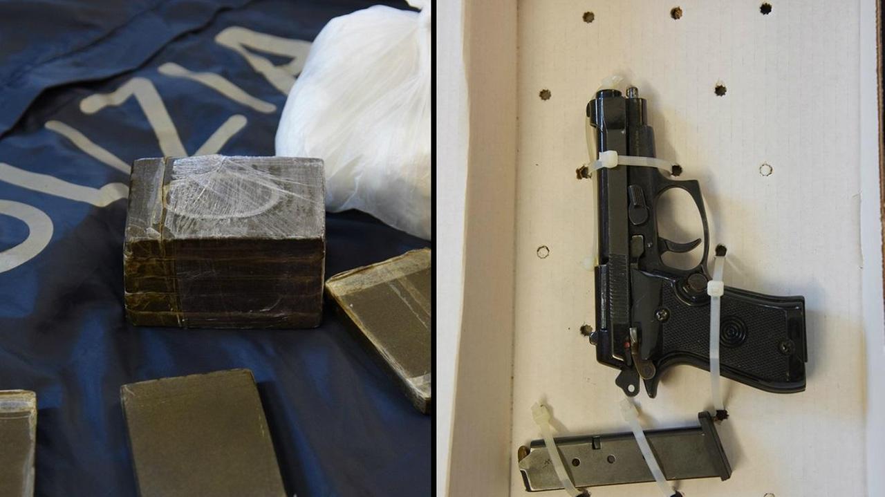 Reggio Emilia, nella casa dell'anziano deceduto il deposito di droga e armi