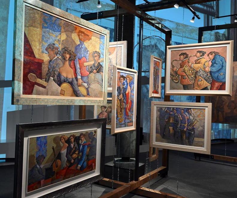 Firenze celebra Talani 65 dipinti e le sculture a un anno dalla morte 