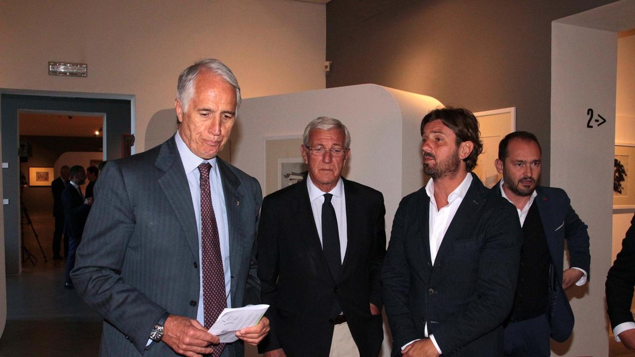 Il gotha del calcio dà il via a Viareggio al centro sportivo della famiglia Lippi