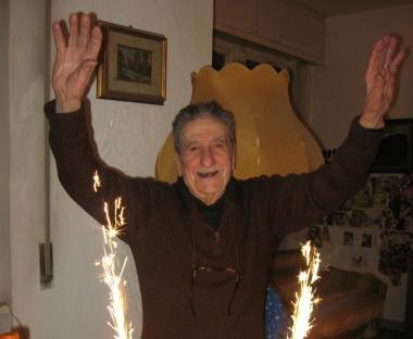100 anni per nonno Renzo