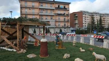 Il presepe alla stazione