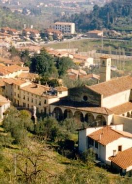 Una veduta di Carmignano  