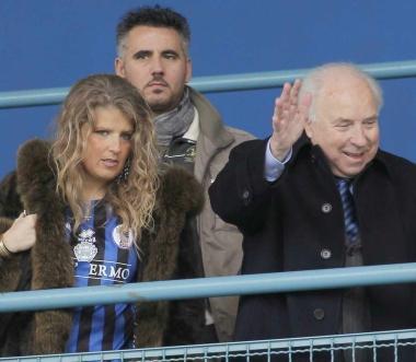 Battini con la figlia Carla allArena 