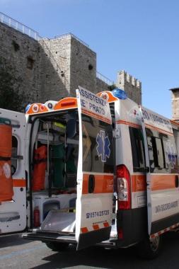 Ieri &egrave; intervenuta lambulanza 