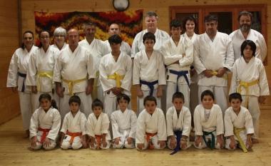 Gli atleti della Karate Do di Viareggio         
