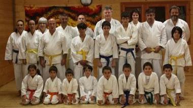 Gli atleti della Karate Do di Viareggio