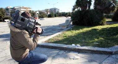 Il punto della terrazza della Repubblica dove &egrave; stato trovato il corpo di Franco Panariello 