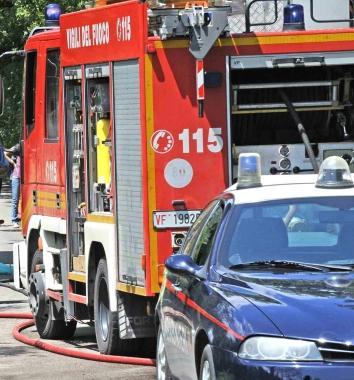 <b>IL DRAMMA.</b> Scoperto da carabinieri e vigili del fuoco 