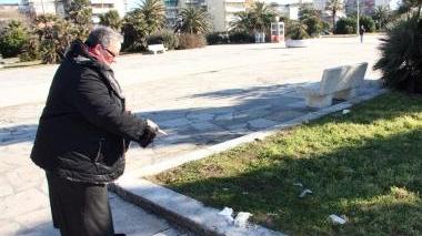 Franco Panariello e il luogo dove è stato trovato senza vita