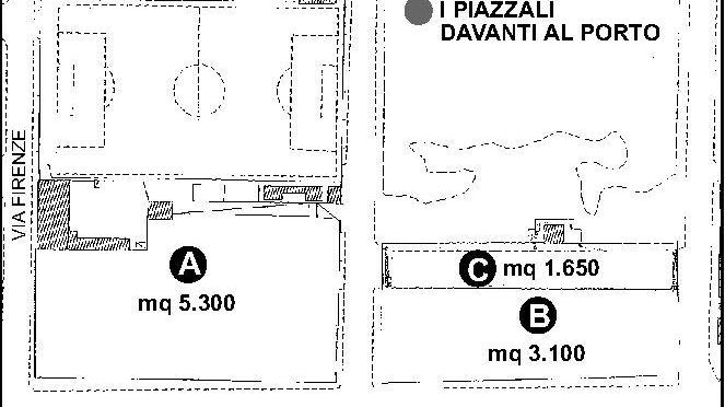 Metà dei piazzali a canone simbolico