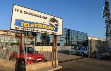 <b>TELETIRRENO.</b> La sede dellemittente 
