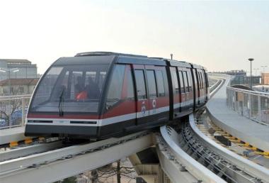 Il people mover in attività a Venezia
