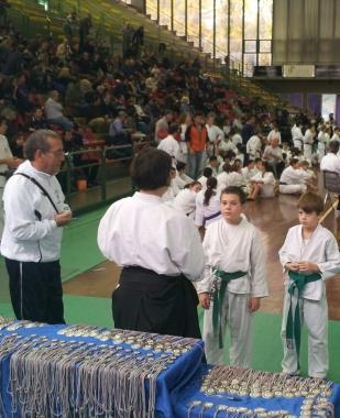 La premiazione di Lorenzo Caciornia 