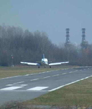 La pista dell aeroporto di Capannori   