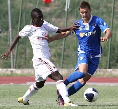 Il gioiellino azzurro Elvis Kabashi in azione nella finale dello scorso campionato Allievi 