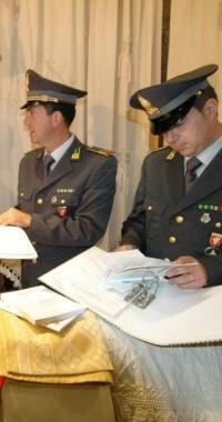 Un controllo della Finanza