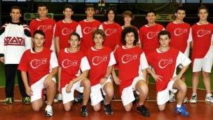 I ragazzi dell’Under 18-16 della Pallamano Grosseto