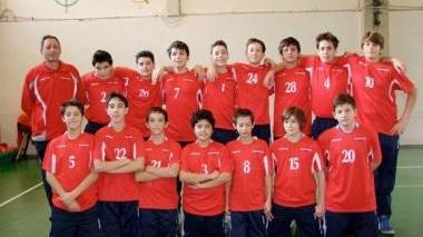 La formazione Under 14 del Volley Prato