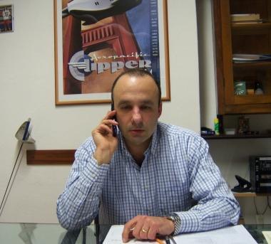 <b>ADDIO. </b> Andrea Bichisecchi e un gruppo di ragazzi del Fides    