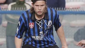 A destra Samuele Sereni che da ieri ha lasciato Pisa per Mantova