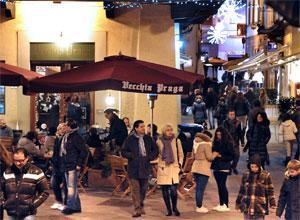 Sala, i locali pronti alla festa