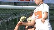 Il bomber Stefanelli in azione: per lui alla fine 19 gol