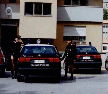 <b>CARABINIERI.</b> La caserma 