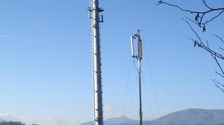 L’antenna della telefonia mobile a Fosciandora