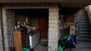 L’esterno della cantina di via Mazzini