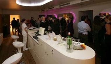 Una veduta del centro benessere del Grand Hotel &amp; La Pace Nelle foto a destra Stefano Pucci ed Elio Pancioli del Bellavista