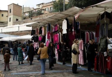 Il mercato del sabato a Castello   