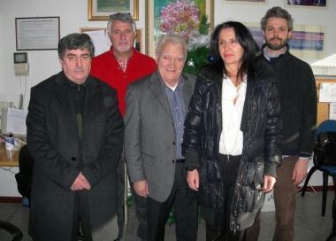 Il gruppo della produzione cecinese ospite della redazione del Tirreno      