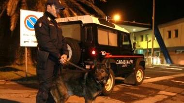 Una pattuglia di carabinieri